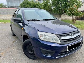 2015 Lada (ВАЗ) Granta I, синий, 460000 рублей, вид 1