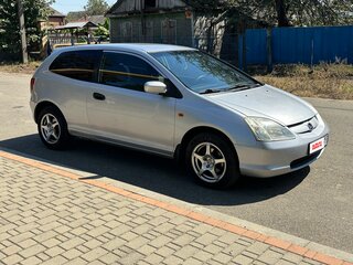 2001 Honda Civic VII, серебристый, 340000 рублей, вид 3