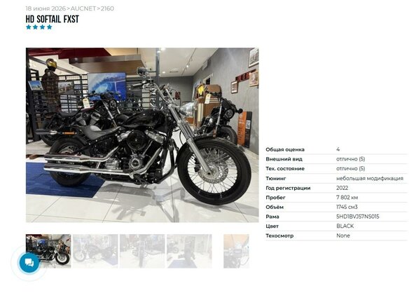2021 Harley-Davidson Softail Standard, чёрный, 1599000 рублей - вид 10