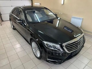 2015 Mercedes-Benz S-Класс 500 Long VI (W222, C217), чёрный, 3100000 рублей, вид 3