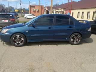 2005 Mitsubishi Lancer IX Рестайлинг, синий, 400000 рублей, вид 3