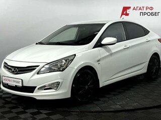 2014 Hyundai Solaris I, белый, 965000 рублей, вид 1
