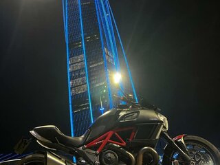 2014 Ducati Diavel Carbon, пурпурный, 850000 рублей, вид 2