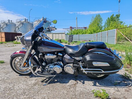 2008 Yamaha XV 1900, пурпурный, 885000 рублей, вид 5