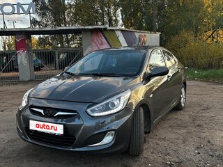 2013 Hyundai Solaris I, серый, 680000 рублей, вид 1