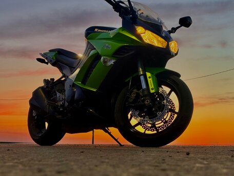 2011 Kawasaki Ninja 1000, зелёный, 690000 рублей, вид 2
