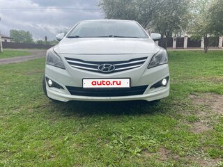 2016 Hyundai Solaris I Рестайлинг, белый, 679999 рублей, вид 1