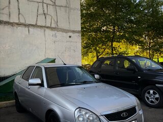 2013 Lada (ВАЗ) Priora I, серебристый, 350000 рублей, вид 4