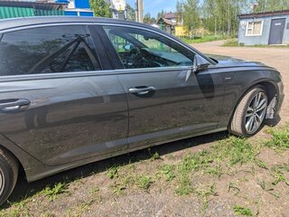 2021 Audi A6 45 TFSI V (C8), серый, 4650000 рублей, вид 3