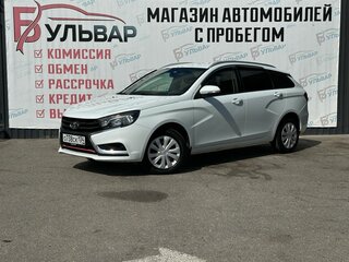 2018 Lada (ВАЗ) Vesta SW I, белый, 890000 рублей, вид 3