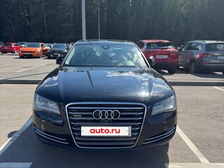 2012 Audi A8 Long III (D4), чёрный, 2150000 рублей, вид 2