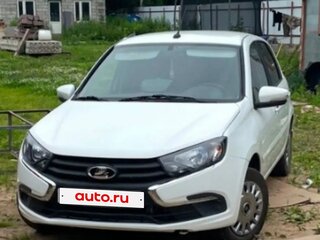 2021 Lada (ВАЗ) Granta I Рестайлинг, белый, 600000 рублей, вид 1