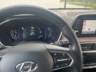 2020 Hyundai Santa Fe IV, чёрный, 2980000 рублей, вид 5