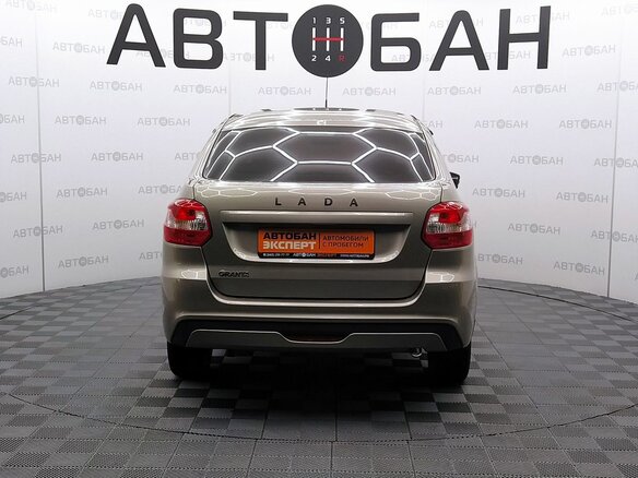 2021 Lada (ВАЗ) Granta I Рестайлинг, серый - вид 4