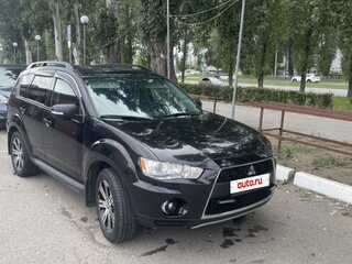 2011 Mitsubishi Outlander II Рестайлинг, чёрный, 1250000 рублей, вид 3