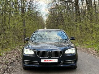 2015 BMW 7 серии Long 750Li xDrive V (F01/F02/F04) Рестайлинг, синий, 3200000 рублей, вид 2