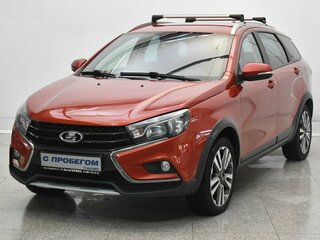 2018 Lada (ВАЗ) Vesta SW I, красный, 950000 рублей, вид 1