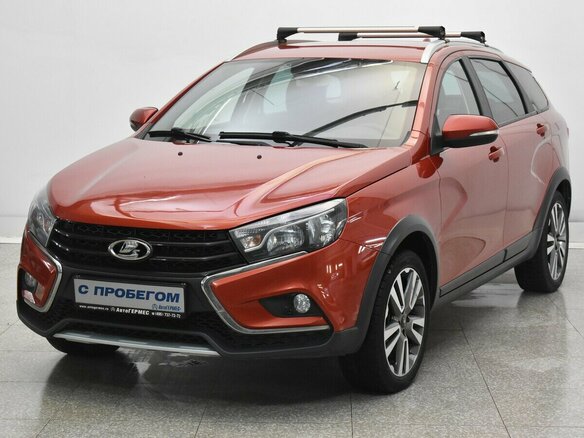 2018 Lada (ВАЗ) Vesta SW Cross I, красный