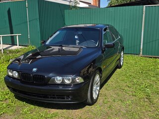 2003 BMW 5 серии 525i IV (E39) Рестайлинг, чёрный, 1100000 рублей, вид 1