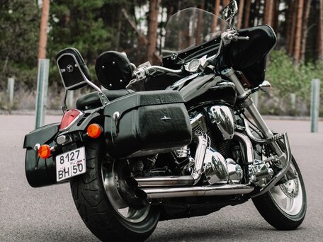 2003 Honda VTX 1800, чёрный, 750000 рублей, вид 2