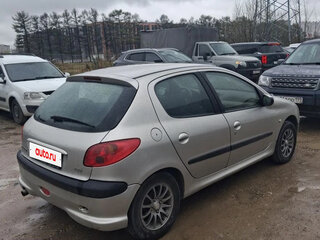 2005 Peugeot 206, серый, 370000 рублей, вид 4