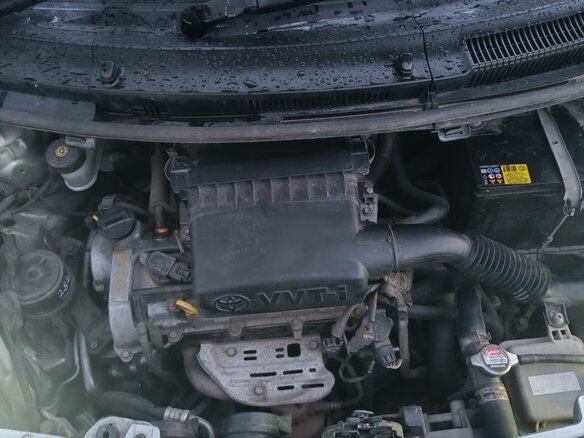 2006 Toyota Vitz II (XP90), серый, 485000 рублей - вид 5