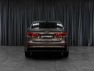 2017 Kia Rio III Рестайлинг, серый, 1189000 рублей, вид 4