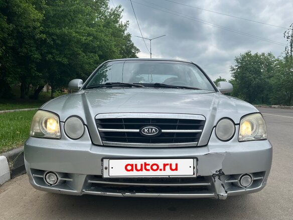 2003 Kia Magentis I Рестайлинг, серебристый, 279000 рублей