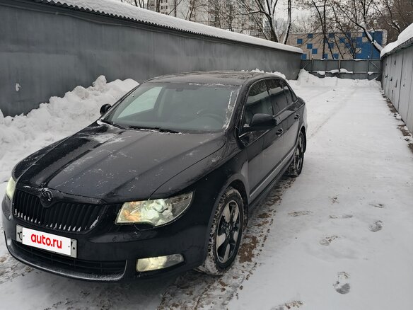 2011 Skoda Superb DSG II, чёрный, 880000 рублей