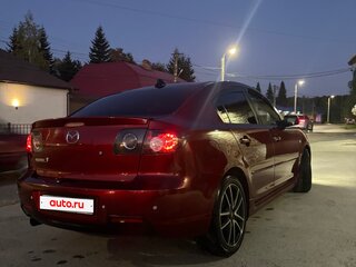 2008 Mazda 3 4-speed I (BK) Рестайлинг, красный, 710000 рублей, вид 4