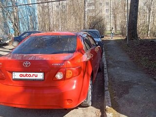 2008 Toyota Corolla X (E140, E150), красный, 450000 рублей, вид 4
