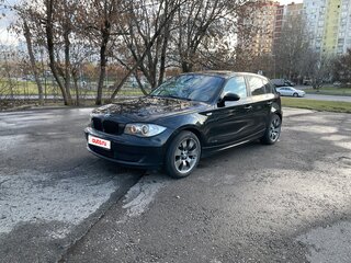 2008 BMW 1 серии 116i I (E81/E82/E87/E88) Рестайлинг, чёрный, 635000 рублей, вид 1