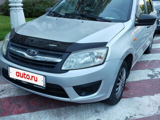 2017 Lada (ВАЗ) Granta I, серый, 620000 рублей, вид 1