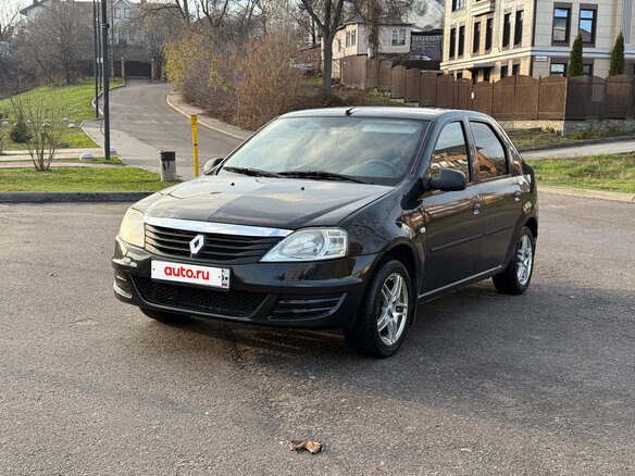 2010 Renault Logan I Рестайлинг, чёрный, 299990 рублей - вид 17