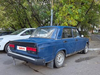2004 Lada (ВАЗ) 2107, синий, 90000 рублей, вид 4