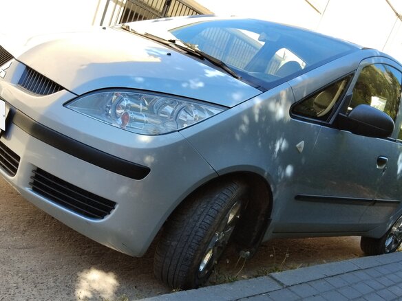 2007 Mitsubishi Colt CZ3 VI (Z20/Z30), голубой, 475000 рублей - вид 4