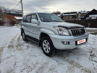 2008 Toyota Land Cruiser Prado 4-speed 120 Series Рестайлинг, серебристый, 1950000 рублей, вид 2