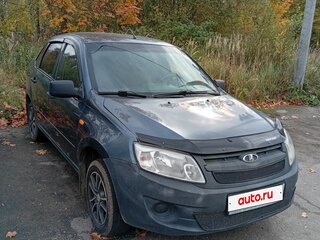 2014 Lada (ВАЗ) Granta I, серый, 320000 рублей, вид 1