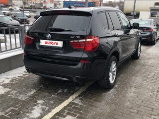 2011 BMW X3 20d xDrive II (F25), чёрный, 2190000 рублей, вид 4