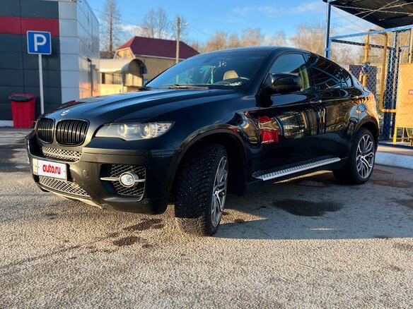 2009 BMW X6 35i 6-speed I (E71), чёрный, 1550000 рублей - вид 11