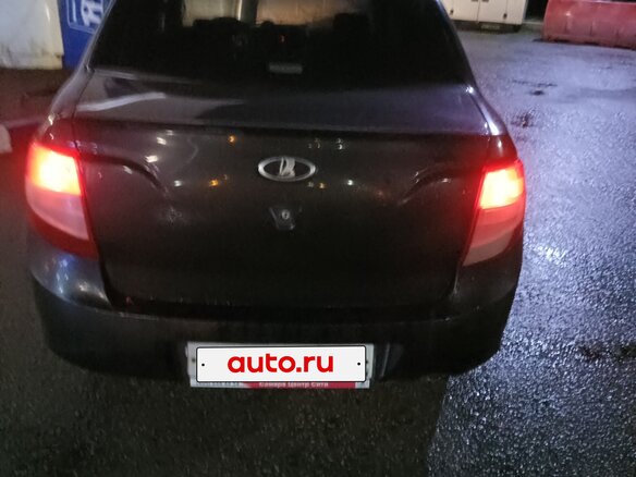 2014 Lada (ВАЗ) Granta I, чёрный, 130000 рублей - вид 2