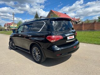 2013 Infiniti QX80 I, чёрный, 2590000 рублей, вид 4