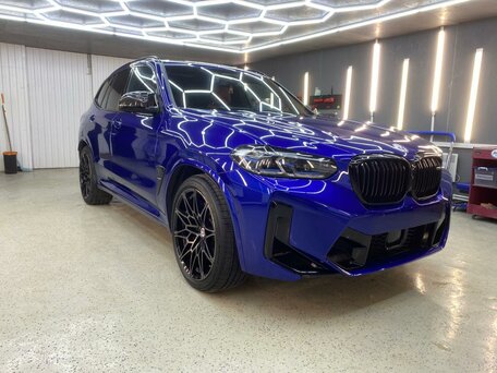 2022 BMW X3 M Competition I (F97) Рестайлинг, синий, 7900000 рублей, вид 1