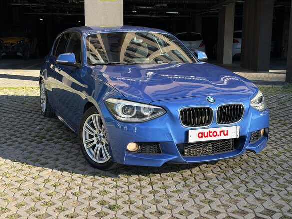 2012 BMW 1 серии 116i II (F20/F21), синий - вид 6