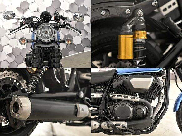 2017 Yamaha XV950 Bolt, синий, 699000 рублей - вид 9