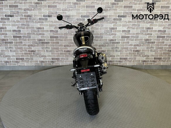 2025 Triumph Scrambler, чёрный, 1495000 рублей - вид 12