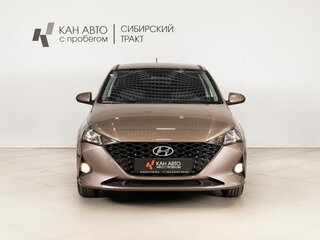 2020 Hyundai Solaris II Рестайлинг, коричневый, 1621100 рублей, вид 2