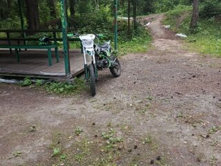 2020 BSE MX 125, зелёный, 80000 рублей, вид 3