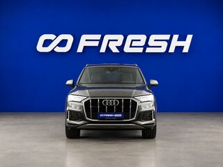 2020 Audi Q7 45 TFSI II (4M) Рестайлинг, серый, 5514690 рублей, вид 3