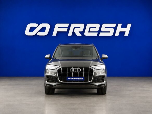 2020 Audi Q7 45 TFSI II (4M) Рестайлинг, серый, 5514690 рублей - вид 2